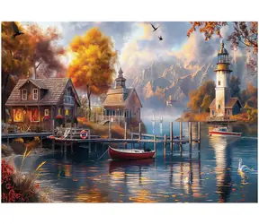 ANATOLIAN Puzzle Podzim u jezera / 1500 dílků / od 12 let