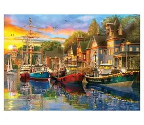 ANATOLIAN Puzzle Světla v přístavu / 1500 dílků / od 12 let