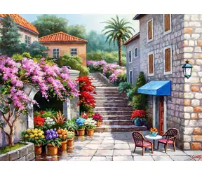 ANATOLIAN Puzzle Květinářství na jaře / 260 dílků / od 8 let