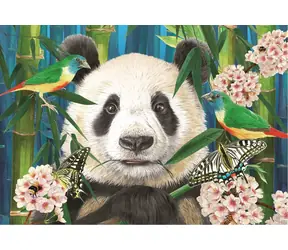 ANATOLIAN Puzzle Panda v ráji / 260 dílků / od 8 let