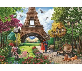ANATOLIAN Puzzle Jaro v Paříži / 500 dílků / od 12 let