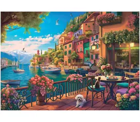 ANATOLIAN Puzzle Kavárna Como XL / 700 dílků / od 12 let