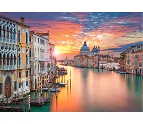 Castorland 52479 Puzzle Západ slunce v Benátkách / 500 dílků / od 9 let