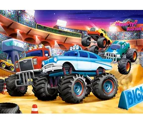 Castorland 070077 Puzzle Monster Truck Show / 70 dílků / od 5 let
