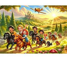 ART PUZZLE 35413 Puzzle Lesní dobrodružství / 100 dílků / od 5 let