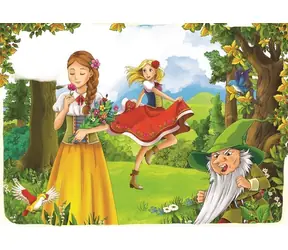 ART PUZZLE 5619 Puzzle Pohádková růže / 100 dílků / od 6 let