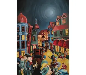 ART PUZZLE 5226 Puzzle Večerní shon / 1000 dílků / od 15 let