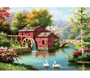 ART PUZZLE 5188 Puzzle Starý červený mlýn / 1000 dílků / od 15 let