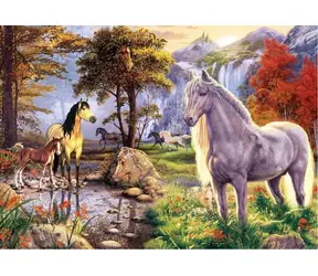 ART PUZZLE 5215 Puzzle Skrytí koně / 1000 dílků / od 15 let