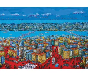 ART PUZZLE 5234 Puzzle Příběh Istanbulu / 1000 dílků / od 15 let
