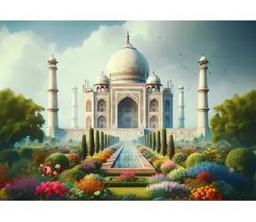 ART PUZZLE 41012 Puzzle Taj Mahal / 1000 dílků / od 15 let