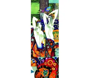ART PUZZLE 4482 Vertikální puzzle Smělost / 1000 dílků / od 15 let
