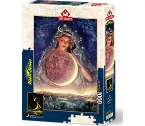 ART PUZZLE 5011 Svítící puzzle Měsíční bohyně / 1000 dílků / od 15 let