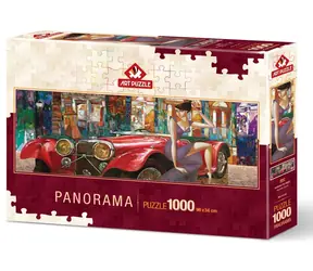 ART PUZZLE 4647 Panoramatické puzzle Pozvání na večer / 1000 dílků / od 15 let
