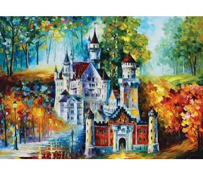 ART PUZZLE 5395 Puzzle Zámek Neuschwanstein / 1500 dílků / od 15 let