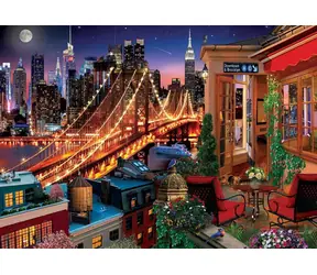 ART PUZZLE 5376 Puzzle Brooklyn z terasy / 1500 dílků / od 15 let
