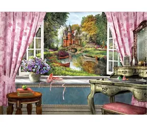 ART PUZZLE 5388 Puzzle Zámek v mém okně / 1500 dílků / od 15 let