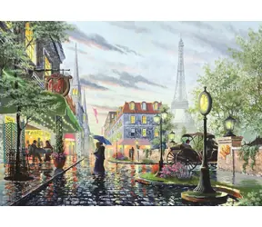 ART PUZZLE 4574 Puzzle Letní déšť v Paříži / 2000 dílků / od 15 let