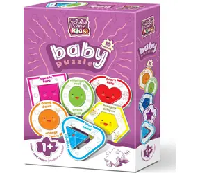 ART PUZZLE 5823 Baby Puzzle Barvy a tvary / 2 dílky / od 1 roku