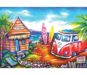 ART PUZZLE 5027 Puzzle Surfařský kemp / 260 dílků / od 8 let