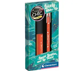 Clementoni Crazy Chic Rtěnka s konturovací tužkou Tropical Peach / od 6 let