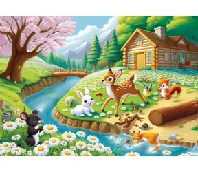 ART PUZZLE 35040 Puzzle Jarní radost / 25 dílků / od 3 let