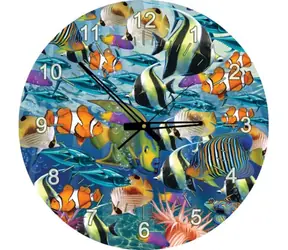 ART PUZZLE 4292 Puzzle hodiny Svět mořských ryb / 570 dílků / od 14 let