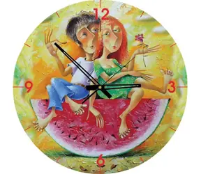 ART PUZZLE 4291 Puzzle hodiny Milujeme červenou / 570 dílků / od 14 let