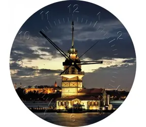 ART PUZZLE 4137 Puzzle hodiny Maiden's Tower, Turecko / 570 dílků / od 14 let