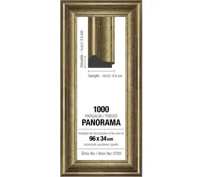 ART PUZZLE 5720 Rám na puzzle 96x34cm stříbrná