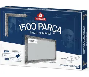 ART PUZZLE 14625 Rám na puzzle 85x60cm stříbrná 
