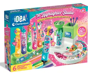 Clementoni IDEA Kreativní sada Laboratoř pro výrobu zvýrazňovačů / od 6 let