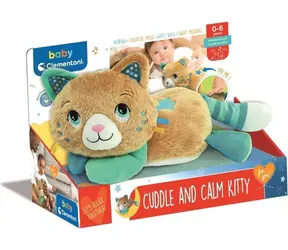 Clementoni BABY Relaxační plyšové kotě / od 0 měsíců