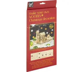 CRAFT ID Dřevěné 3D puzzle Santa