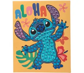 CRYSTAL ART Diamantové malování Junior Disney: Stitch