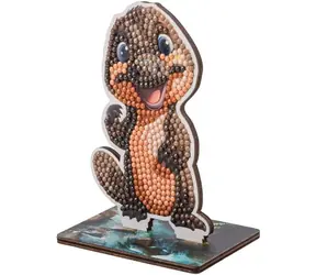 CRYSTAL ART Diamantové malování Na zemi: Ptakopysk