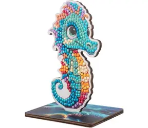 CRYSTAL ART Diamantové malování Oceán: Mořský koník
