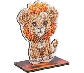CRYSTAL ART Diamantové malování Safari: Lev