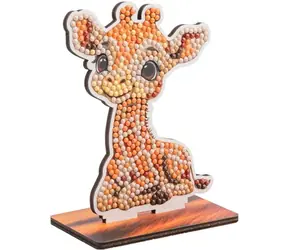CRYSTAL ART Diamantové malování Safari: Žirafa