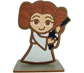 CRYSTAL ART Diamantové malování Star Wars: Princezna Leia