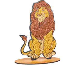 CRYSTAL ART Diamantové malování XL Lví král: Mufasa