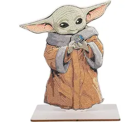 CRYSTAL ART Diamantové malování XL Star Wars: Grogu