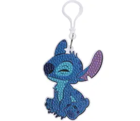 CRYSTAL ART Diamantové malování Přívěšek Stitch