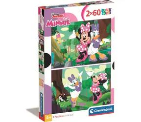 Clementoni 24815 Puzzle Minnie 2x60 dílků / od 5 let