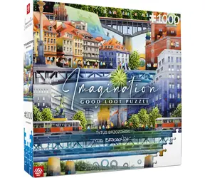 GOOD LOOT Puzzle Imagination: Tytus Brzozowski - Warsaw bridges / 1000 dílků / od 16 let