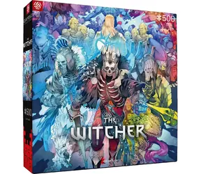 GOOD LOOT Puzzle The Witcher: Frakce monster / 500 dílků / od 16 let