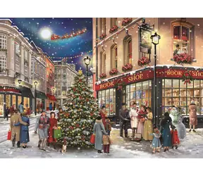 Clementoni 39925 Puzzle Vánoční procházka 1000 dílků