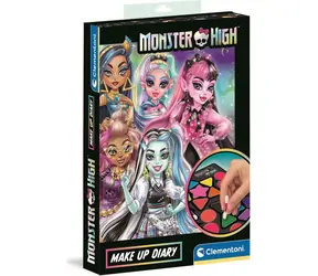 Clementoni Sada Make Up Diary Monster High / od 6 let