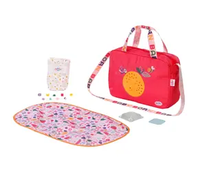Zapf Creation BABY born Přebalovací taška s nacvakávacími ozdobami / od 3 let