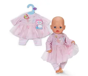 Zapf Creation BABY born Šatičky světle růžová / 36 cm / od 12 měsíců